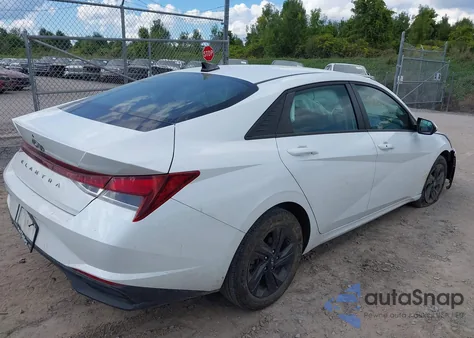 2021 Hyundai Elantra Sel from USA, damaged, VIN 5NPLS4AG9MH044212